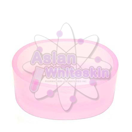 Soap pink oval frame - 100